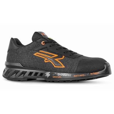 SCARPA BRUCE UPOWER S1P  TG.39 GRIGIO/ARANCIO
