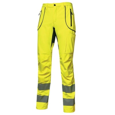 PANTALONE SOFTSHELL REN  IMPERM.GIALL0 TG.L