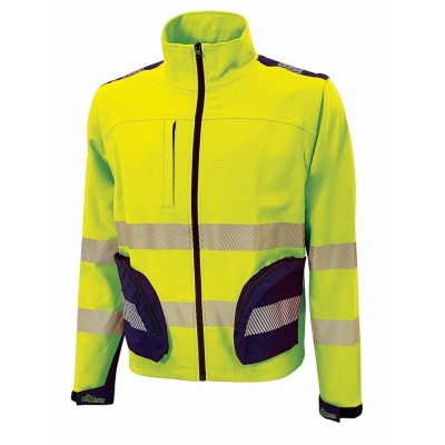 GIACCA BEA ALTA VISIBILITSTRETCH GIALLA TG.L