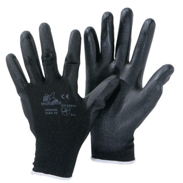 GUANTO SPALMATO PU TG.10 NERO 3121X