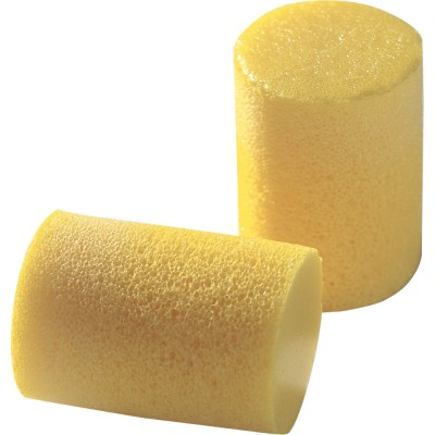 CF.250 COPPIE TAPPI EAR  GIALLI PVC ESPANSO NERI