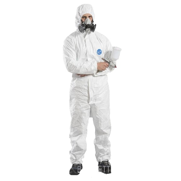 TUTA CON CAPPUCCIO 500   XPERT TYVEK BIANCO TG.XXL