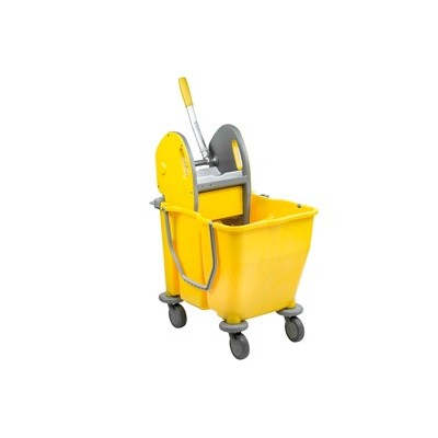 Carrello doppia vasca 15+15Lt con Pressa PressDuo