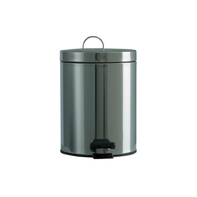 PATTUMIERA 5Lt A PEDALE IN ACCIAIO INOX