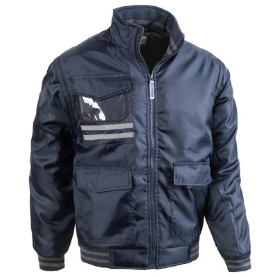 GIUBBOTTO QUICK BLU NAVY POLIESTERE OXFORD TG.S