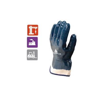 GUANTO DA LAVORO PESANTE NI175 Tg.10 in NITRILE