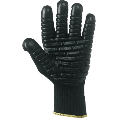 GUANTI FILO CONTINUO COT.NYLON NERO TG.8 ANTIVIBR.