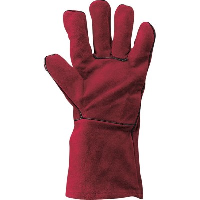 GUANTI CROSTA 45TOP ROSSOFODERATI TG.10