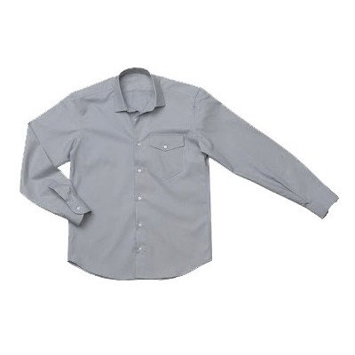 CAMICIA MANICA LUNGA     COTONE GRIGIO 8386 TG.M