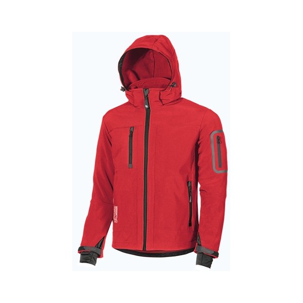 GIUBBOTTO METROPOLIS     SOFT SHELL TG.XL RED