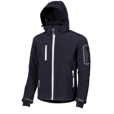 GIACCA DA LAVORO SOFT SHELL DEEP BLUE TG.S