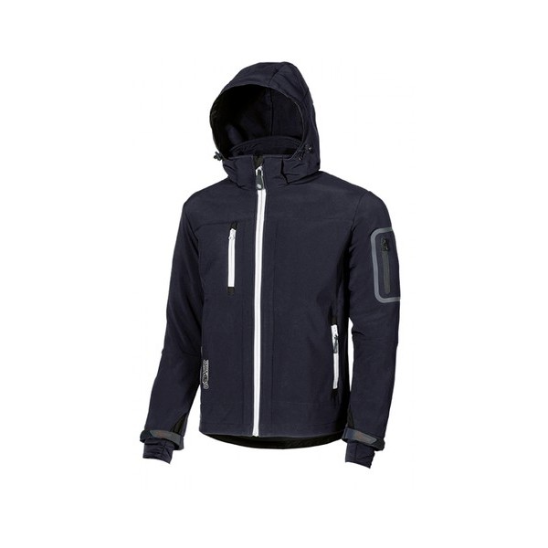 GIACCA DA LAVORO SOFT SHELL DEEP BLUE TG.XL