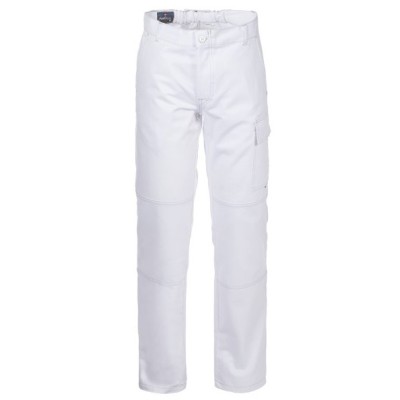 PANTALONE SERIO PLUS+    100% COTONE BIANCHI TG.L