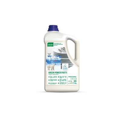 Detergente piatti tanica 5Lt Green Power Sanitec