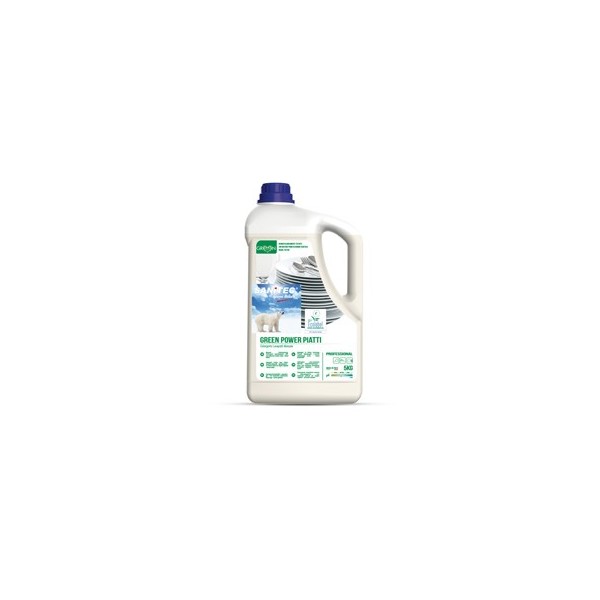 Detergente piatti tanica 5Lt Green Power Sanitec