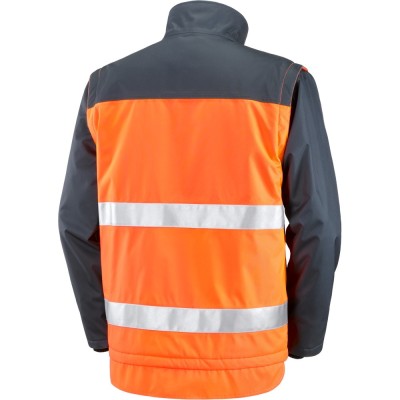 GIACCA CISA GRIGIO/ARANCIO TRIPLO USO POLI TG.M