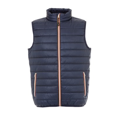 GILET WORMS MAN BLU NAVY POLYESTERE TG.M