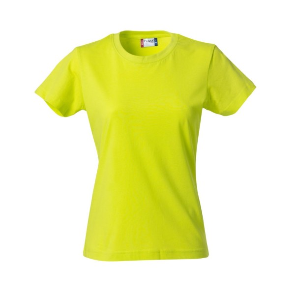 T-SHIRT BASIC-T LADIES   VERDE INTENDO TG.S