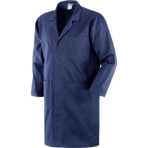 CAMICE DA LAVORO IN 100% COT.SANFORIZZ. BLU TG.50