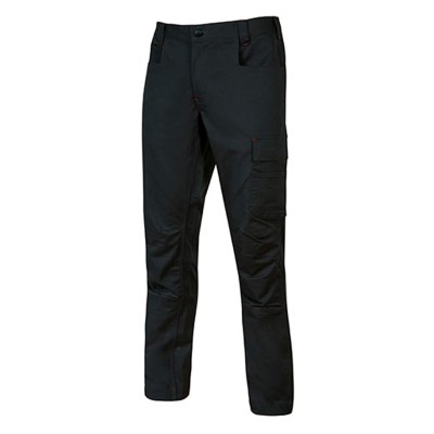 PANTALONE BRAVO TOP NERO IN PVC ELAST.2% TG.L