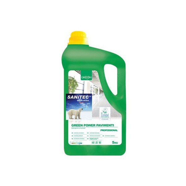 DETERGENTE GREEN POWER SURFACE 5KG