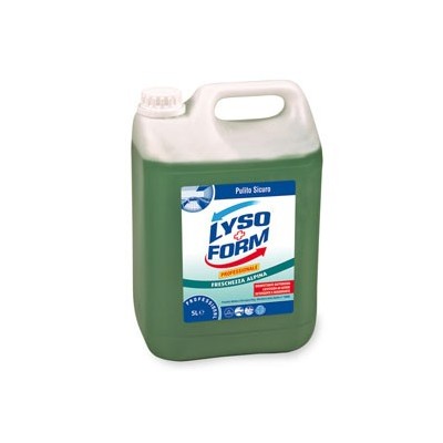 DETERGENTE PAVIMENTI DISINFETTANTE LYSOFORM 5 LITRI FRESCHEZZA ALPINA