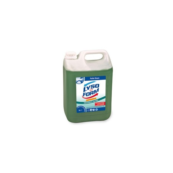 DETERGENTE PAVIMENTI DISINFETTANTE LYSOFORM 5 LITRI FRESCHEZZA ALPINA