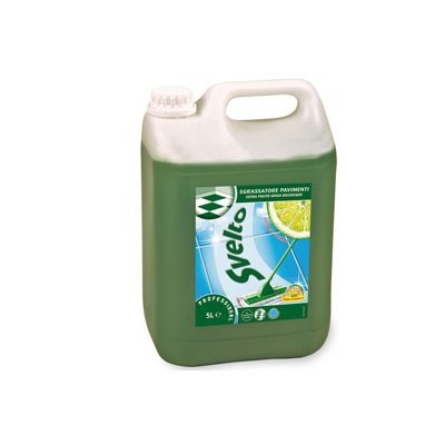 DETERGENTE PAVIMENTI SGRASSATORE SVELTO 5 LITRI LIMONE
