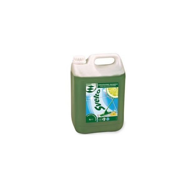 DETERGENTE PAVIMENTI SGRASSATORE SVELTO 5 LITRI LIMONE