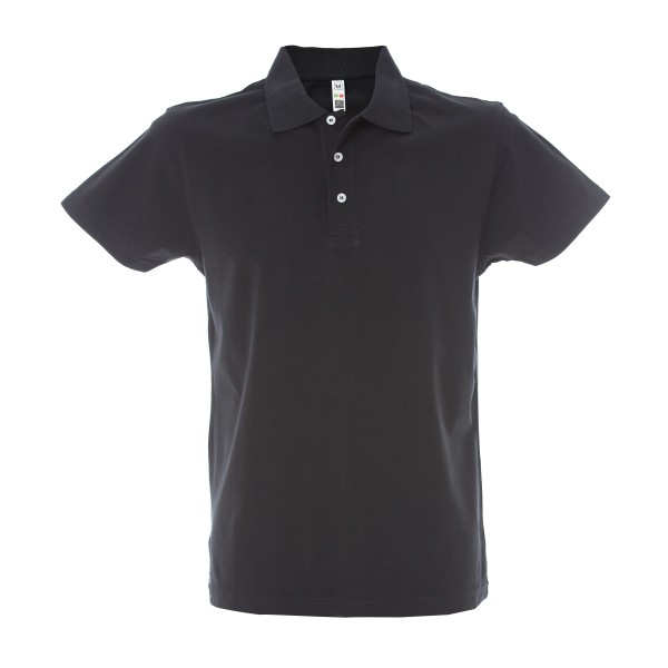 POLO DUBAI NERO 170GR    COTONE TG.XL