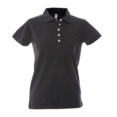 POLO DUBAI DONNA NERO    170 COTONE TG.L