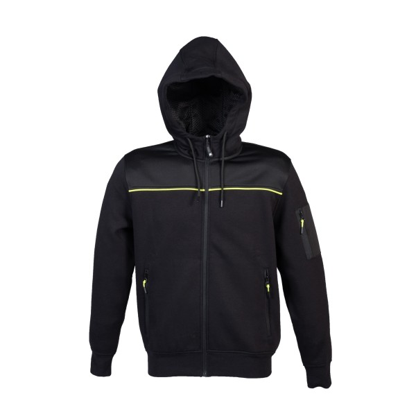 FELPA OREGON NERA COT/POLTG.L 280GR