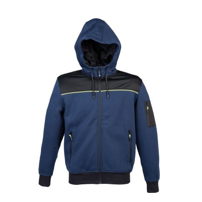 FELPA C/CAPPUCCIO OREGON COL BLU NAVY TG.L