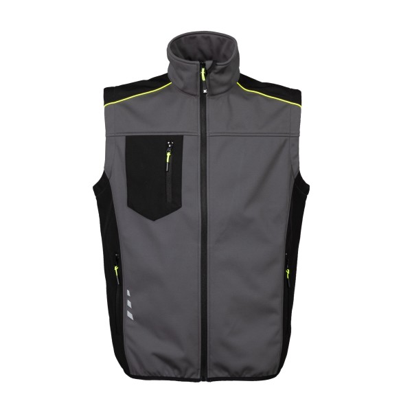 GILET PINZOLO GRIGIO JRC TG.S GR.320 C/TASCA
