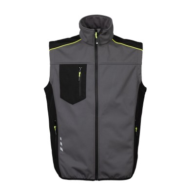 GILET PINZOLO GRIGIO JRC TG.XL GR.320 C/TASCA
