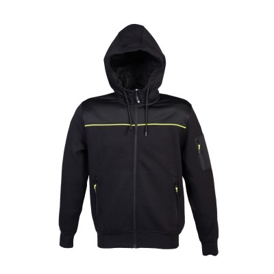 FELPA OREGON NERA COT/POLTG.XL 280GR JRC