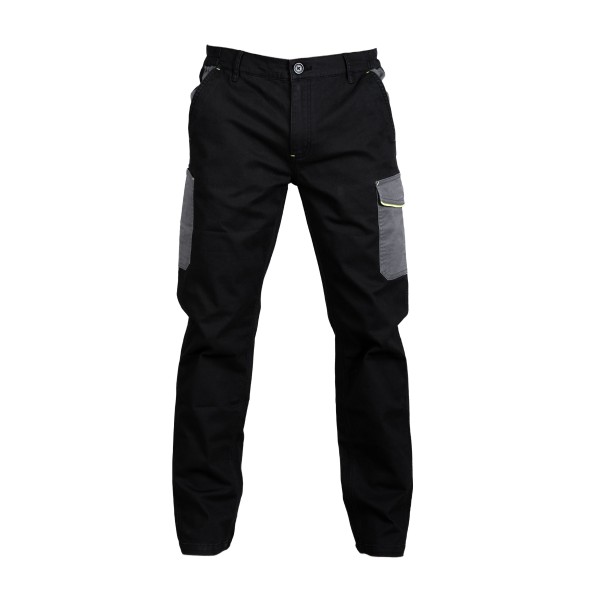 PANTALONE ZURIGO NERO    COTONE TG.L 260GR JRC