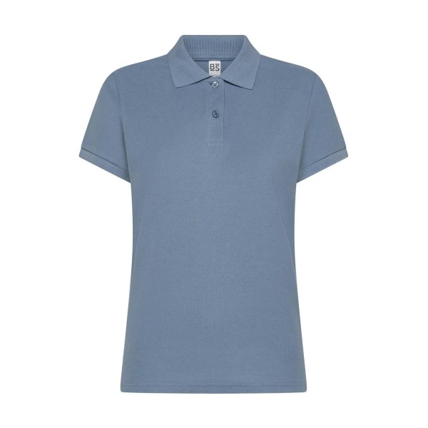 POLO EVOLUTION DONNA COT.MINERAL BLU TG.M