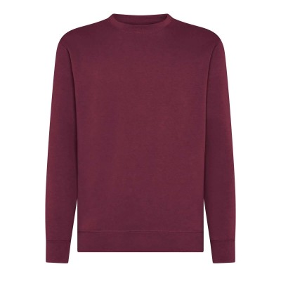 FELPA GIROCOLLO          COT/POLY BURGUNDY TG.M
