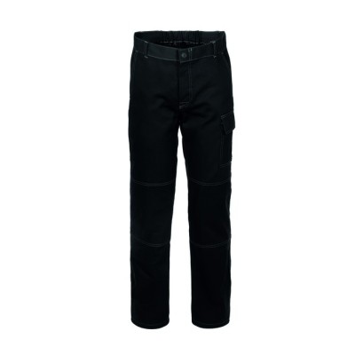 PANTALONE SERIOPLUS+     STRETCH NERO TG.S