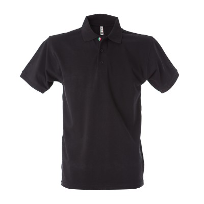POLO COLOMBIA BOY NERA   COTONE TG.XL 180GR