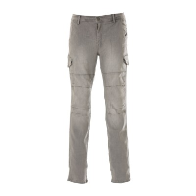 PANTALONE AUSTIN MAN     GRIGIO COT/POLY TG.S