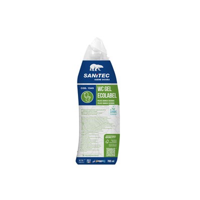 Detergente disincrostante WC Gel Greenpower 700ml Sanitec