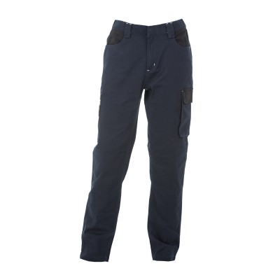 PANTALONE ALGERI BLU NAVYCOTONE TG.L 250GR