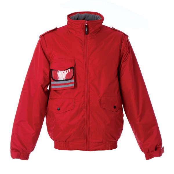 GIUBBOTTO NEW FINLAND    ROSSO 205GR TG.L POLI