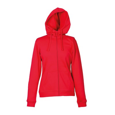 FELPA OKLAHOMA LADY ROSSO C/CAPPUC. TG XL