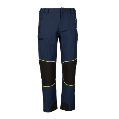 PANTALONE SOFTSHELL IMB. COL BLU NAVY TG.M