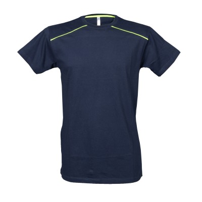 T-SHIRT IMPERIA BLU  100%COTONE TG.M 150GR