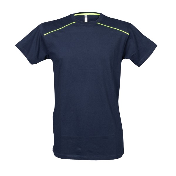 T-SHIRT IMPERIA BLU  100%COTONE TG.XL 150GR