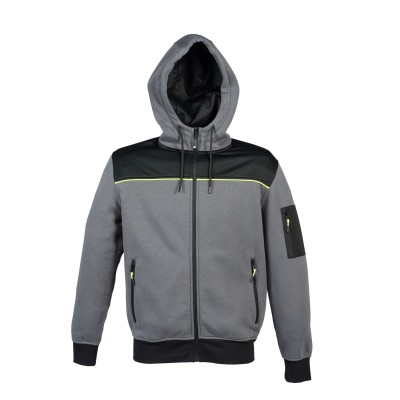 FELPA C/CAPPUCCIO OREGON COL GREY TG.M